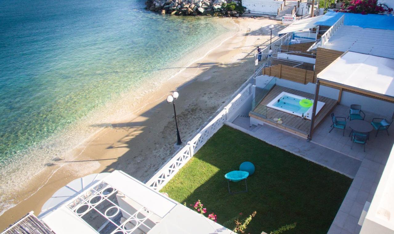 Lenico Seafront Villa Agia Pelagia Dış mekan fotoğraf