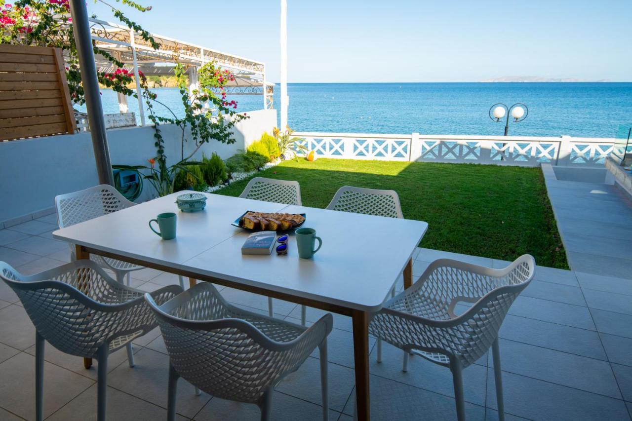 Lenico Seafront Villa Agia Pelagia Dış mekan fotoğraf