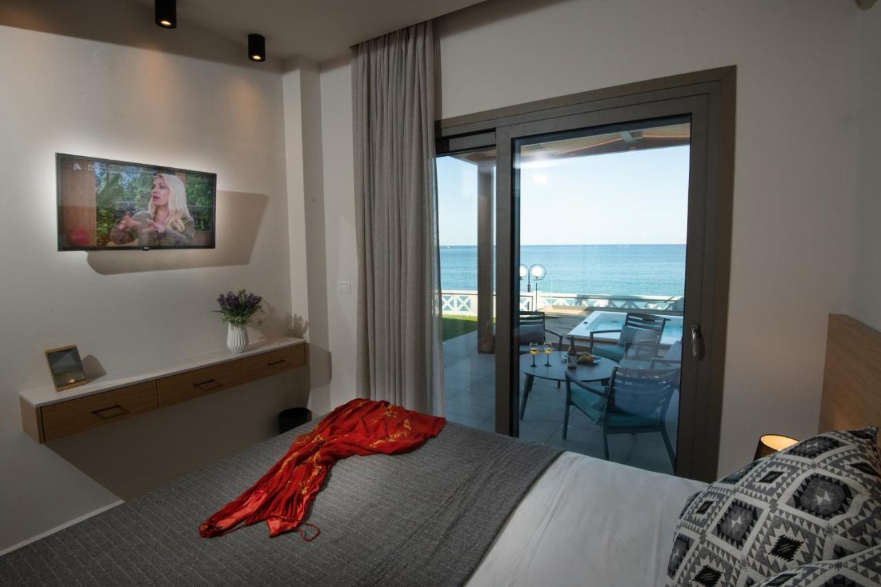 Lenico Seafront Villa Agia Pelagia Dış mekan fotoğraf